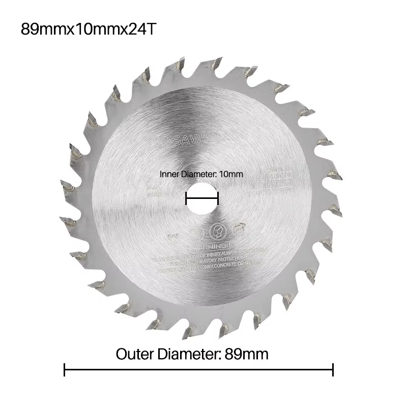 XLilTCT-Lame de Scie Circulaire à Pointe en Carbure, Disque de Coupe du Bois, PVC, Plastique, Outils