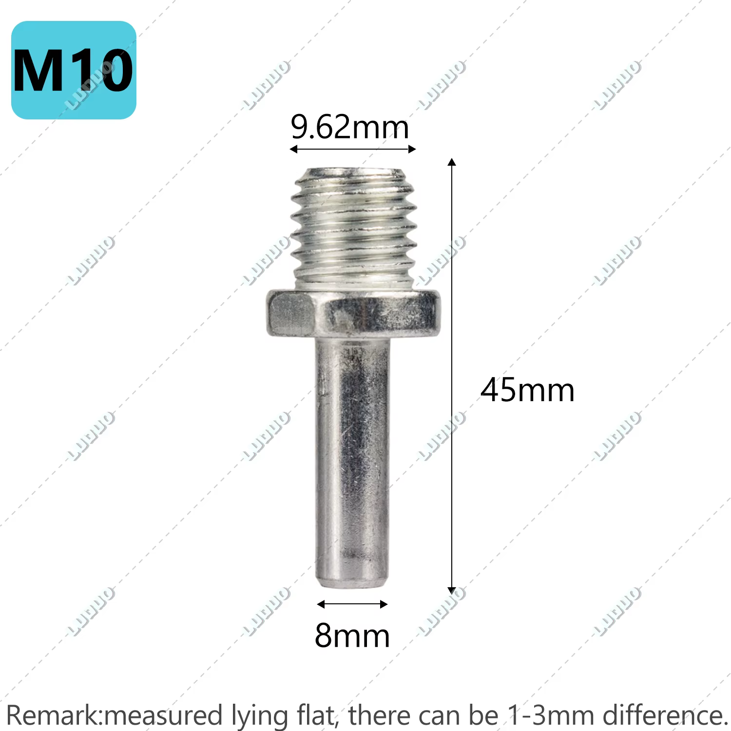 Adaptateur de perceuse M3 M6 M10 M14, pour tampon de polissage, disque, filetage de vis hexagonal, b