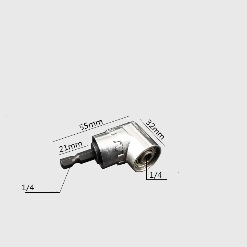 Perceuse à Angle droit de 105 degrés, Extension d'angle, tournevis électrique, fixation de perceuse,