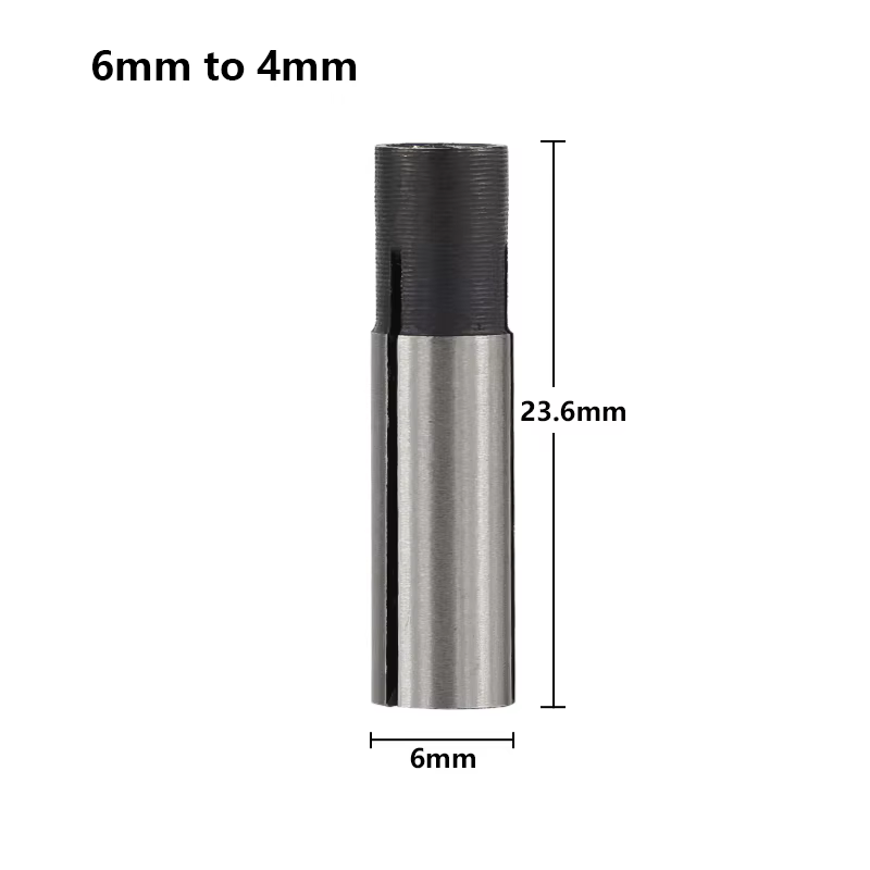 CMCP 1 pièce Adaptateur de pince de serrage pour outil de routeur CNC 3.175mm 4mm 6mm 6.35mm 12.7mm,