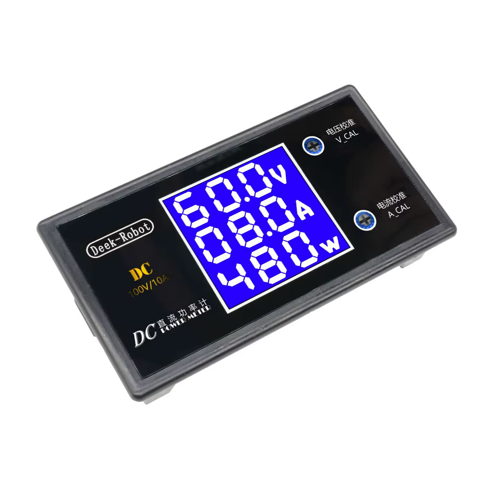 Voltmètre numérique LCD, ampèremètre, wattmètre, tension, courant, compteur de puissance, détecteur
