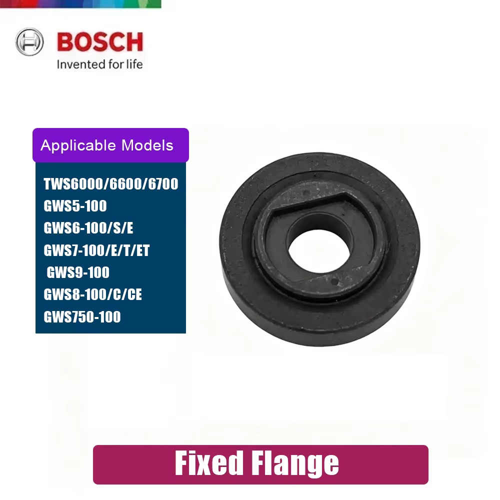 Plaques de pression intérieures et extérieures d'origine Bosch M10 pour meuleuse d'angle, écrous de 