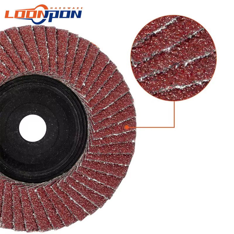 75mm meules disques à lamelles de 3 pouces pour meuleuse d'angle métal 80 #   Haute qualité 2-10 piè