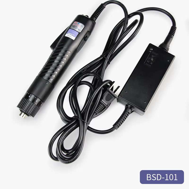 Tournevis électrique BSD-101 220V, outils de perceuse électrique, poignée ergonomique, prise droite,