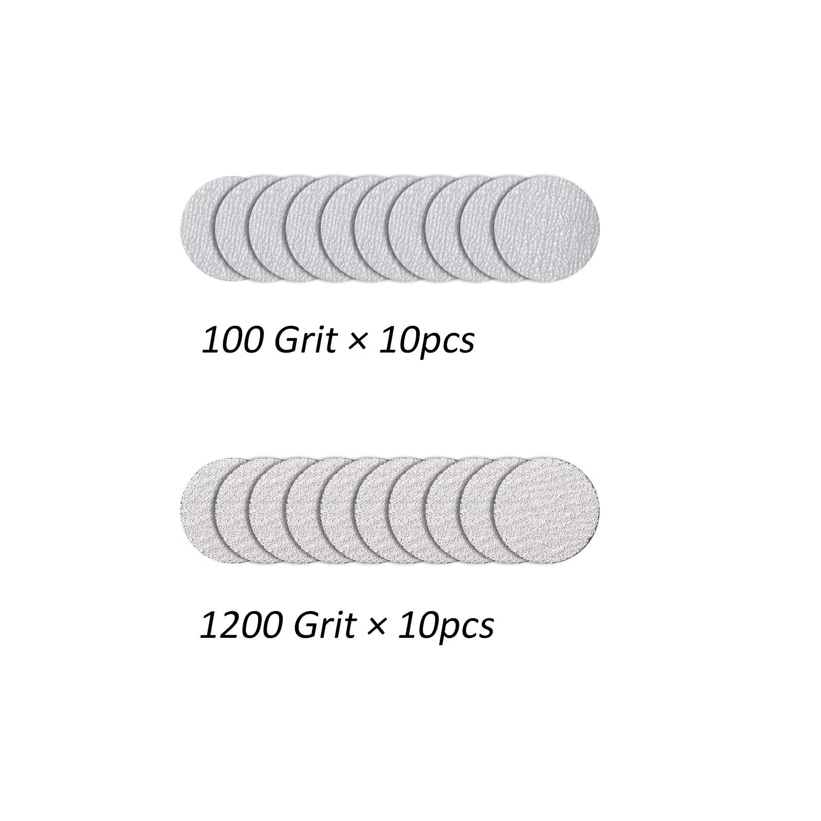 Boowan Nicole 3 pouces crochet et boucle ponceuse à main disques ponceuse ronde outils pour ciment b