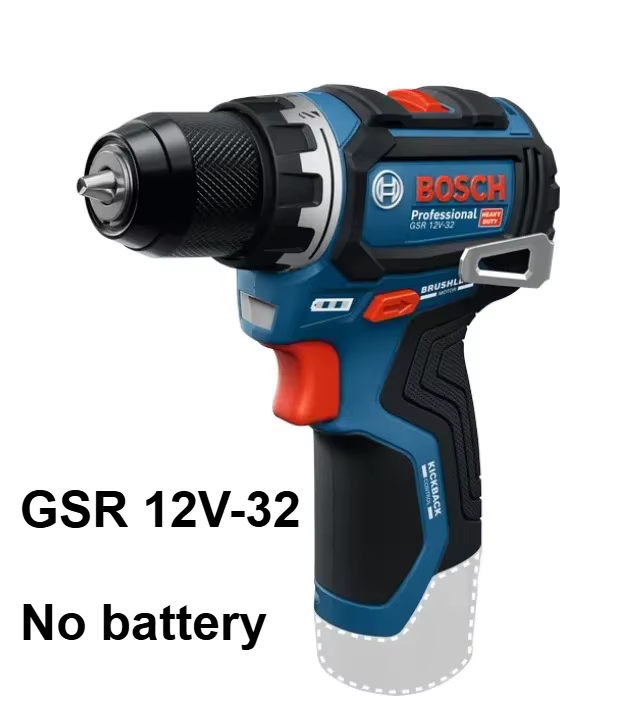 Perceuse-visseuse sans fil Bosch GSR 12V-32, tournevis électrique 12V, outil électrique compact pour