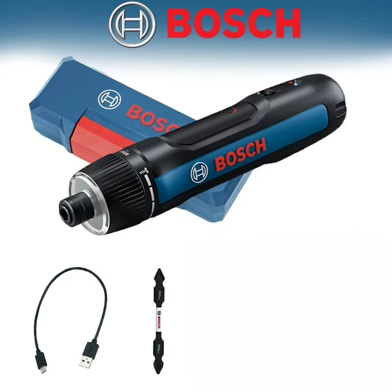 Tournevis électrique sans fil rechargeable BOSCH GO3 3.6V, nouveau modèle, sans balais, avec jeu d'e