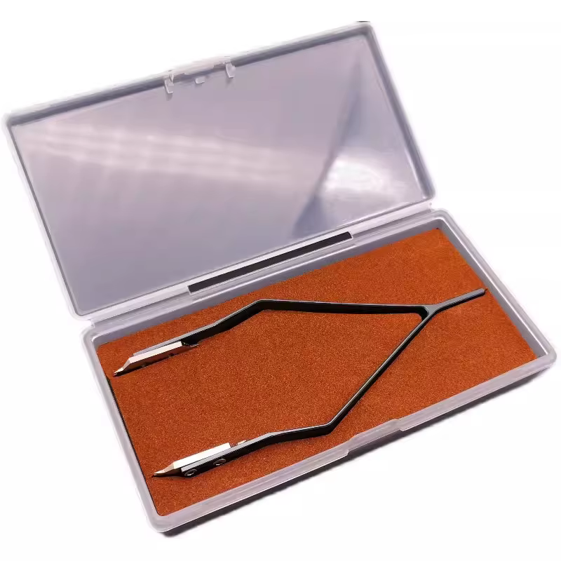 Outil de réparation de montres, pince à oreille 7825, pince à oreille en forme de V, dissolvant de r