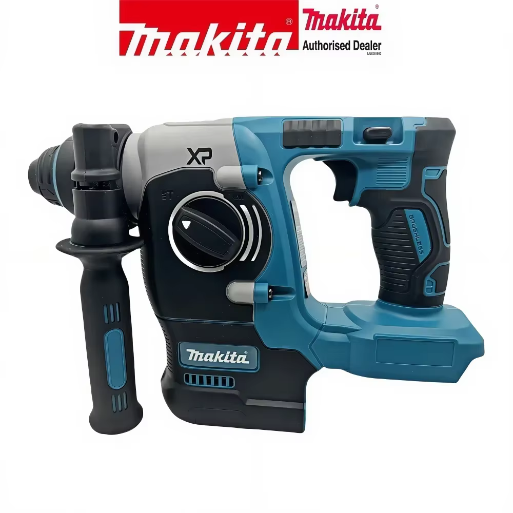 Marteau perforateur sans fil Makita, sans balais, rechargeable, pour perçage et sculpture, outil hau