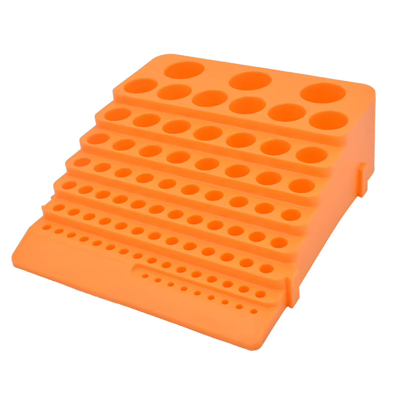 Boîte de rangement de foret en plastique de haute qualité, pour fraise, outil CNC, mallette de colle