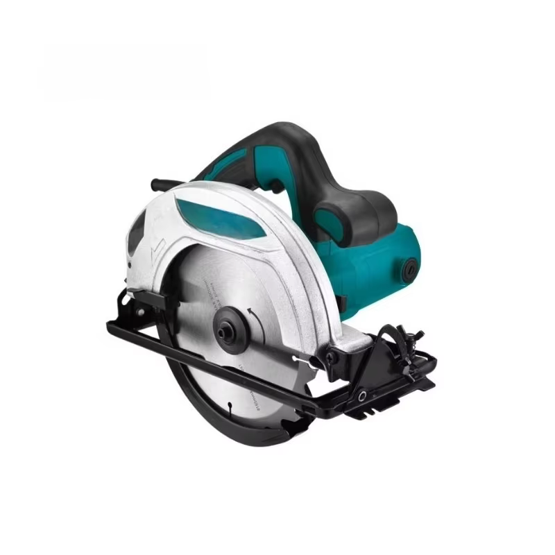 Scie circulaire professionnelle pour la coupe du bois 7 pouces 185 mm avec laser pour usage domestiq
