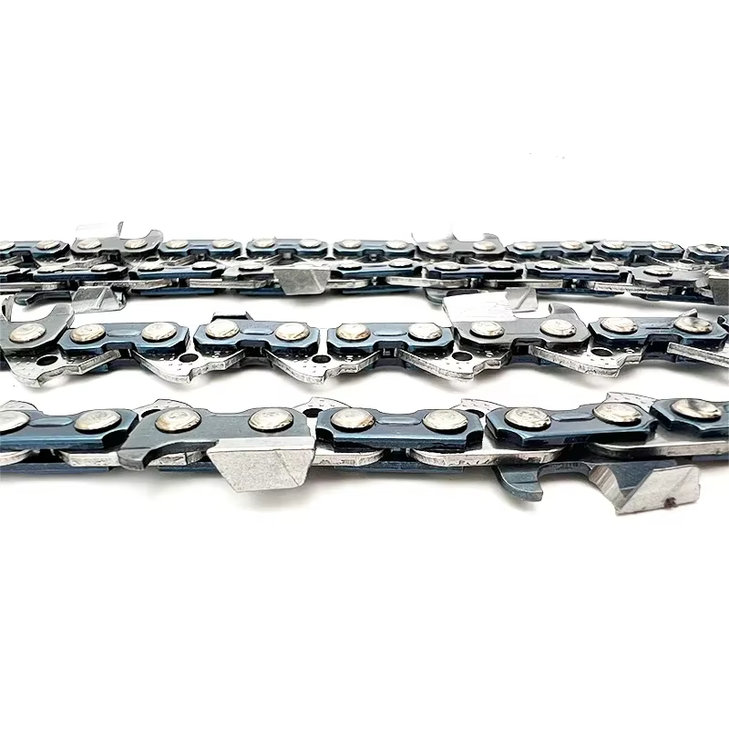 Accessoires de tronçonneuse lame de scie à chaîne ciseau complet 3/8 "(0.375") 84 maillons 76 maillo