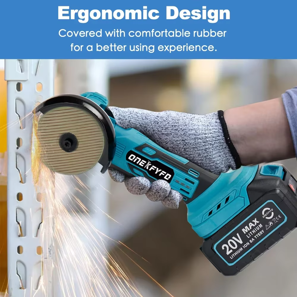 Makita – Mini meuleuse d'angle sans balais de 3 pouces, Machine de découpe et de polissage de 76mm, 