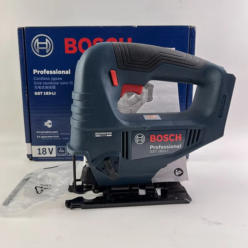 BOSCH scie sauteuse sans brosse GST183-LI scie alternative électrique sans fil travail du bois métal