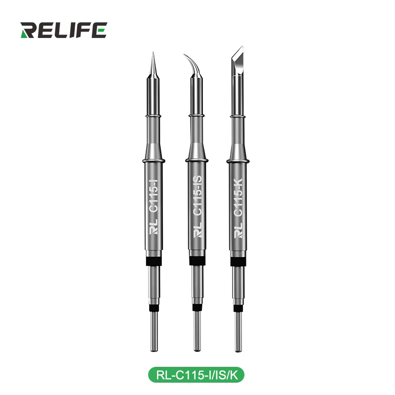 RELIFE pointe de fer à souder Super Fine C210 T245 C245 pointe de fer à souder C210 C115 pour Statio