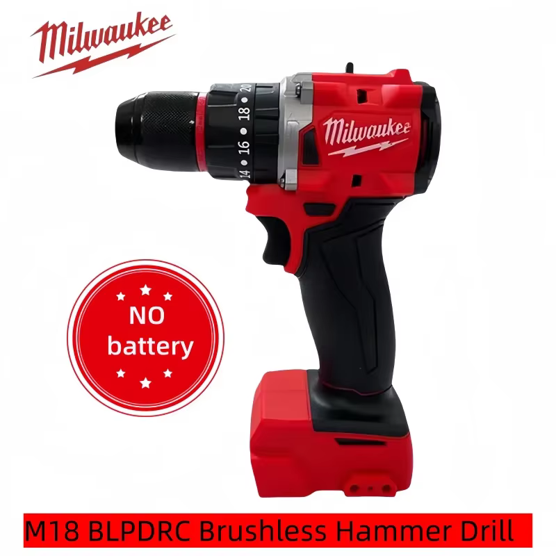 Perceuse à percussion compacte sans fil Milwaukee Original M18, légère, pour le bricolage à domicile