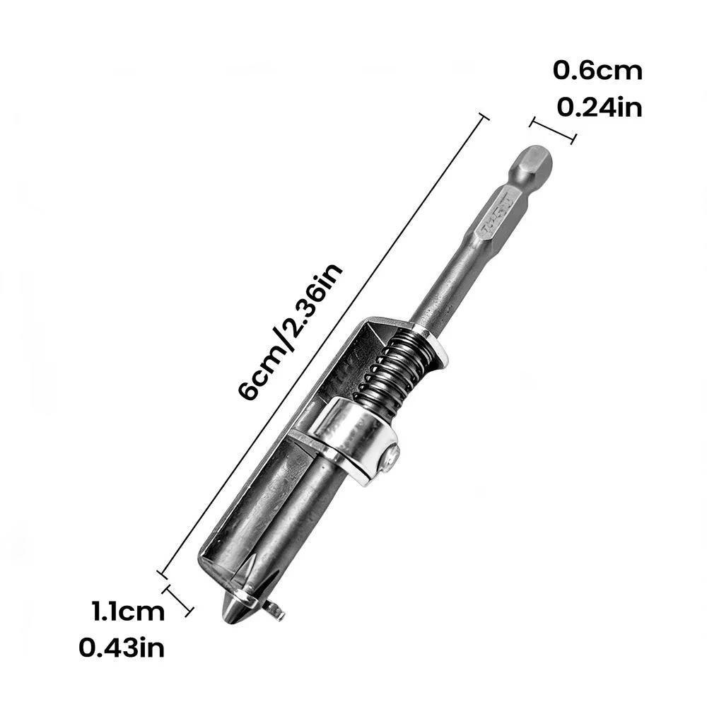 Support de vis anti-chute universel pour perceuse, outil de maintien de vis pour mécaniciens, travau
