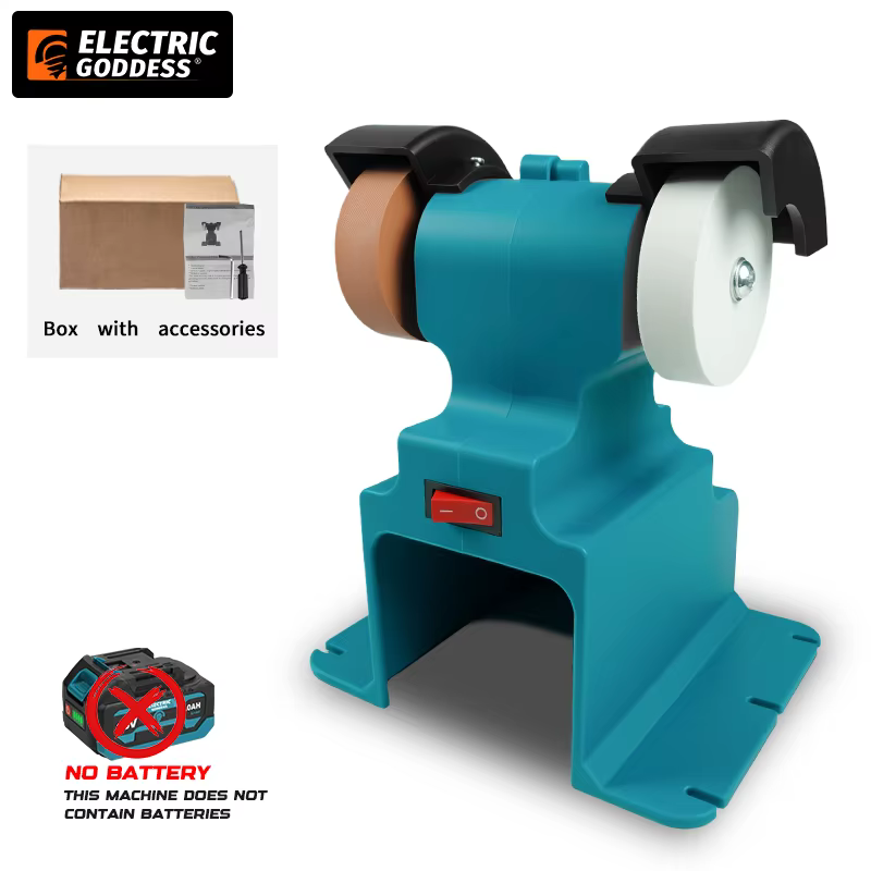 Meuleuse électrique sans fil Electric Goddess 200W pour batterie Makita 18V ﻿ Pierre à polir et à af