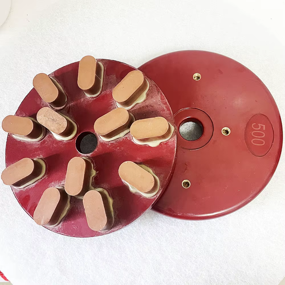 Plaque de meulage en résine diamant Abrasive, 8 pouces, 200mm, tampon de polissage humide pour pierr