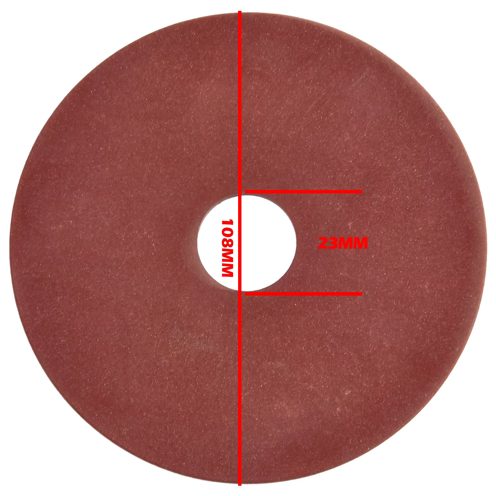Disques de meulage pour affûteuse de tronçonneuse, 108X3.2X23mm, polissage de chaîne, accessoires po