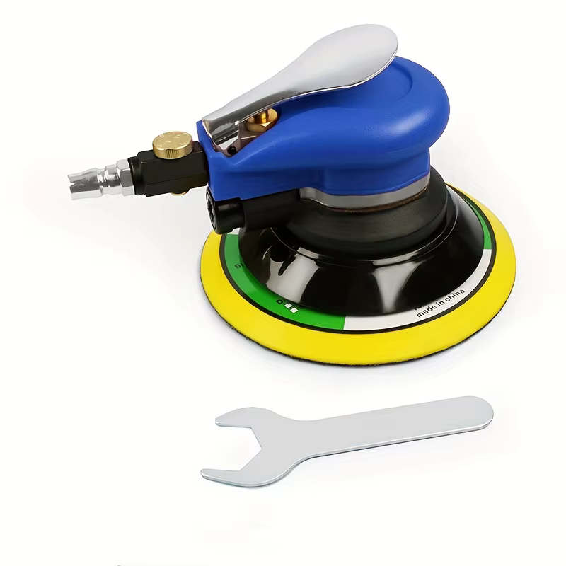 Ponceuse pneumatique portable 1 pièce - Utilisation compacte à une main avec vitesse réglable et éch