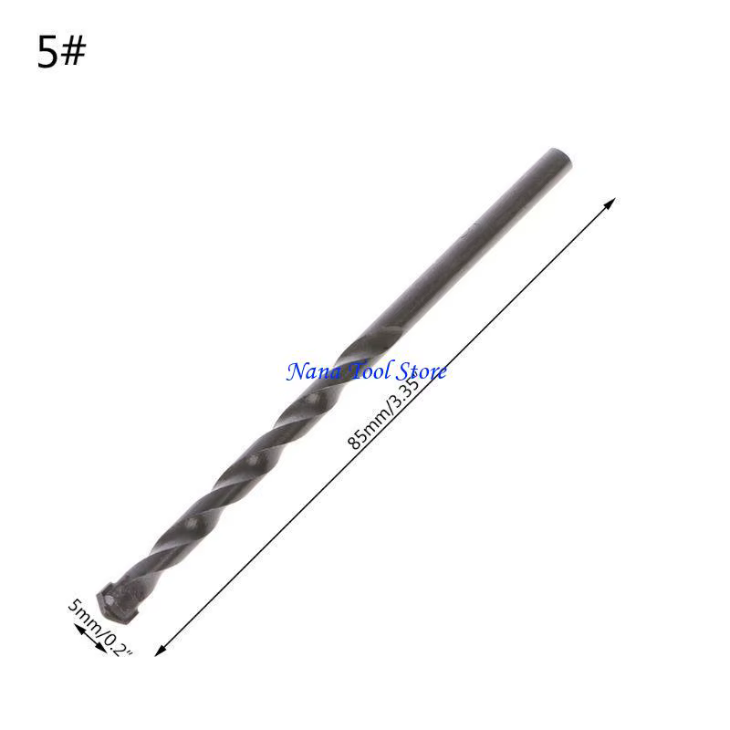 Foret en carbure tungstène 31GJ, perçage du béton à pointe maçonnerie, puissance 4/5/6/8/10mm f