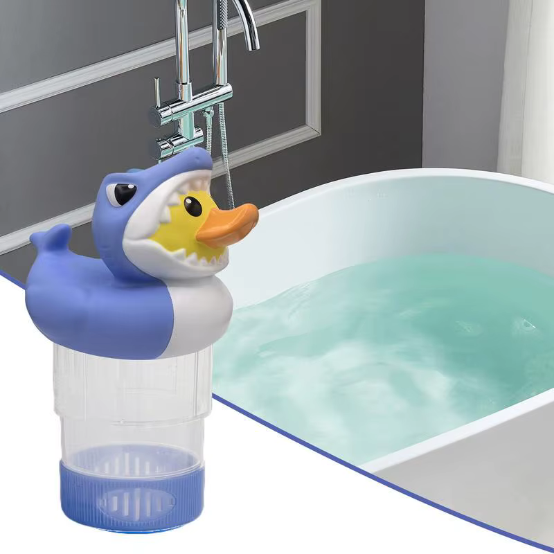 Distributeur de chlore flottant à libération continue ventilée pour piscine, spa et maison de vacanc