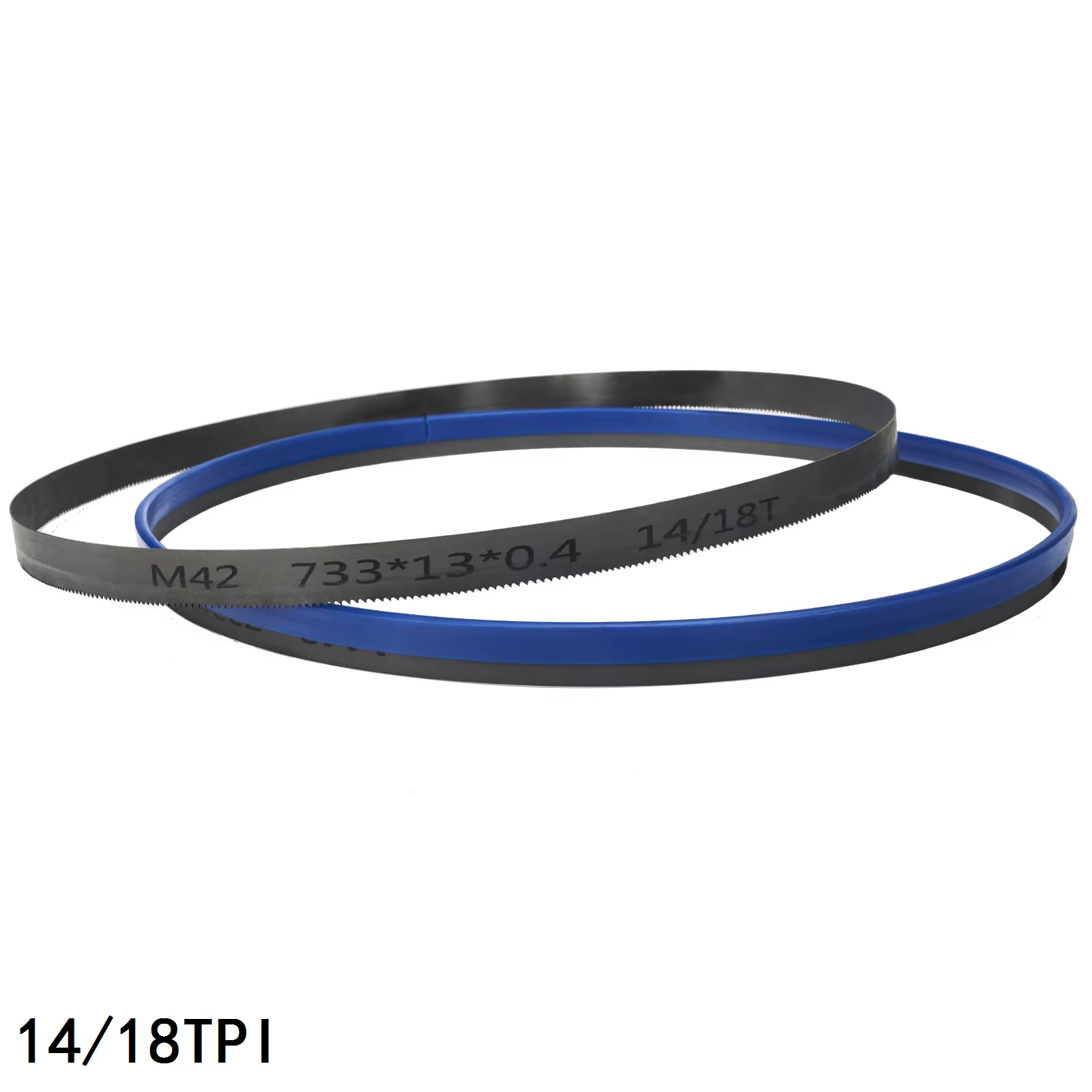 TASP 733mm D6A M42 lame de scie à ruban portable bimétallique, 733x13x0.4mm 18 TPI 14/18 TPI, compat