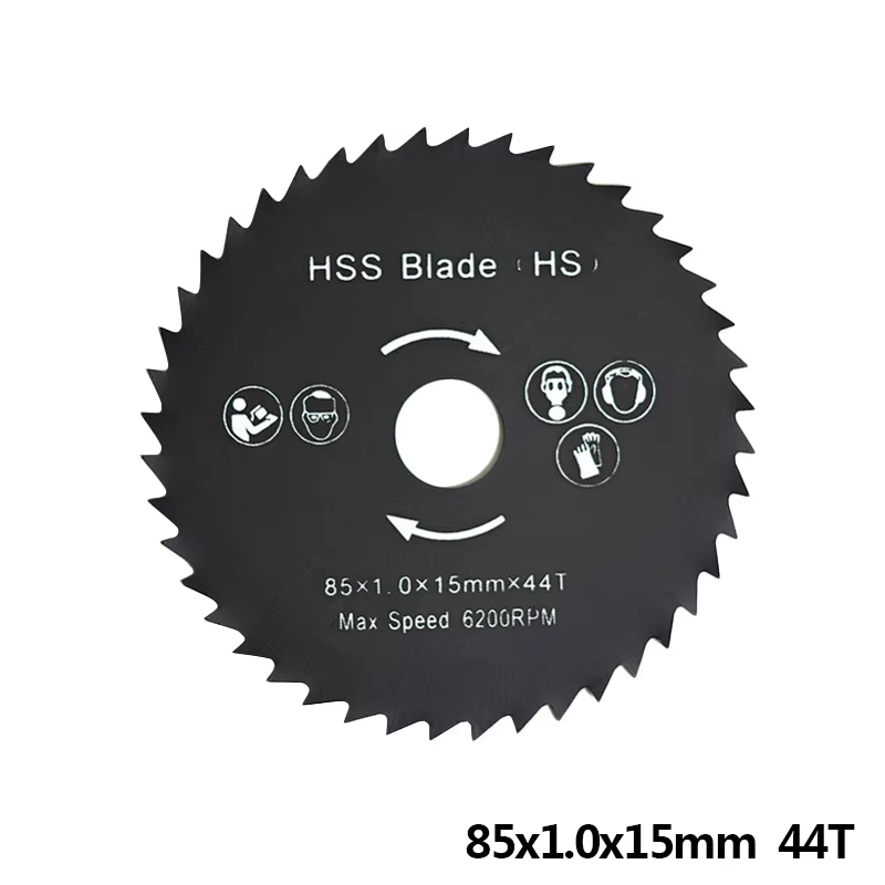 CMCP 85mm HSS lame de scie circulaire 44-80 dents Mini lame de scie disques de roue pour la coupe du