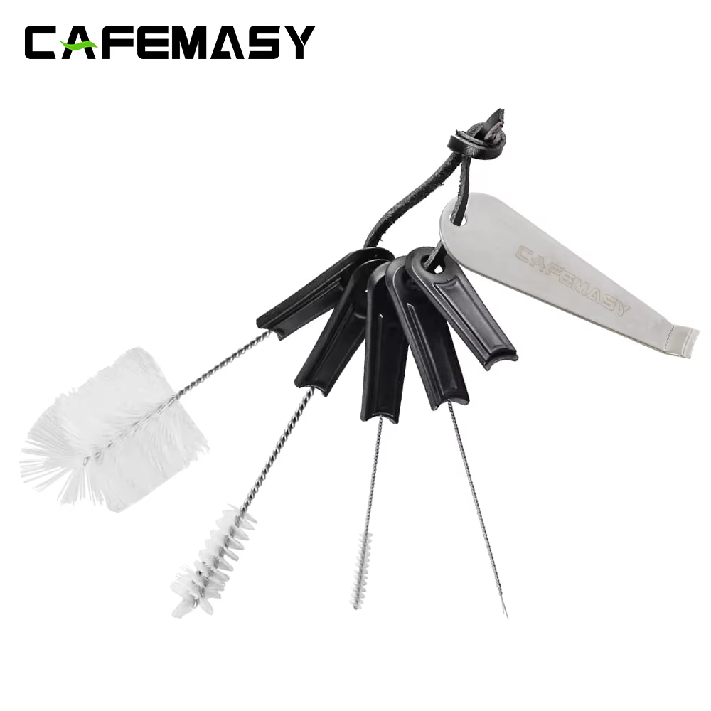 Machine à brosse à expresso pour livres, outils de barista, tête de groupe, baguette à vapeur, mouss