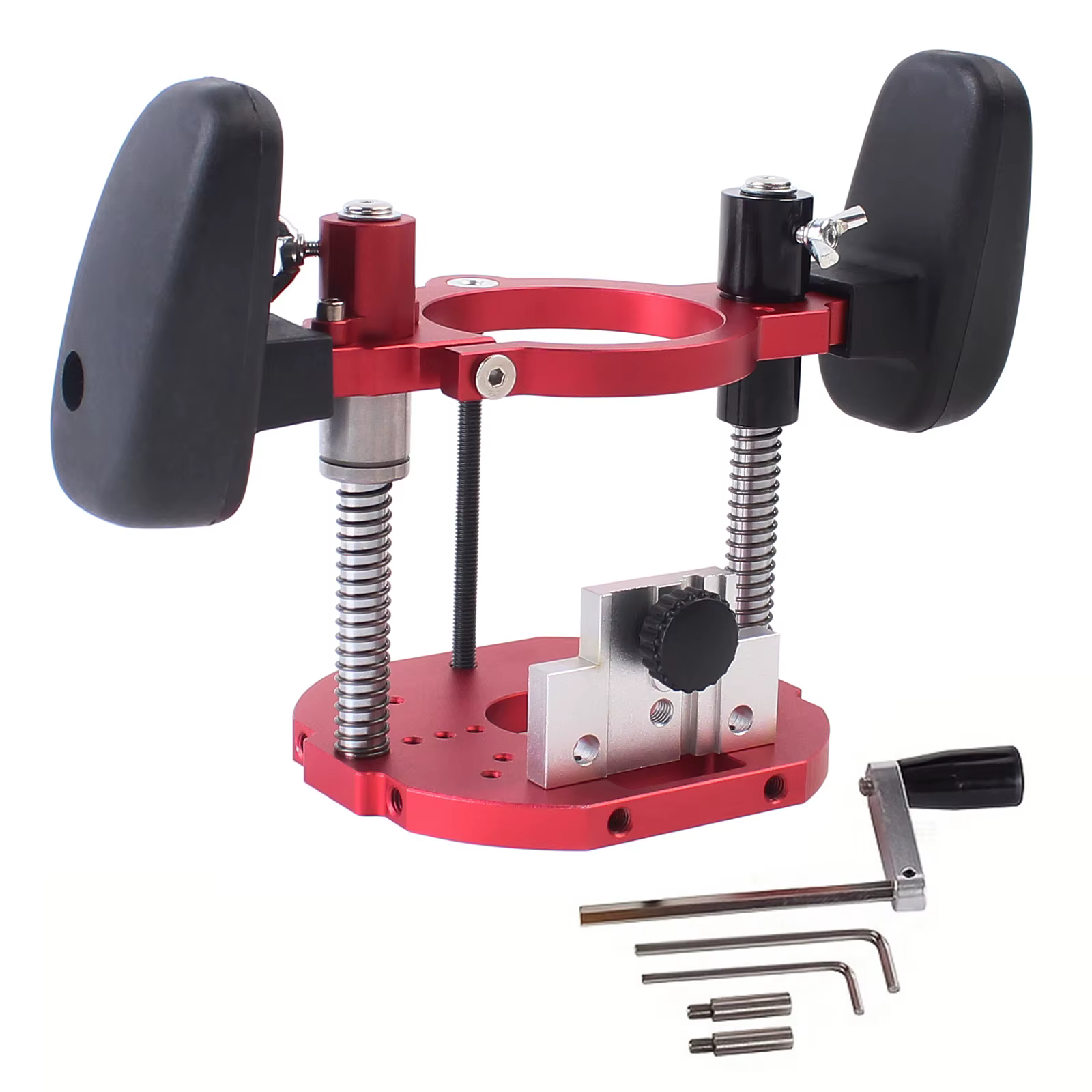 Base de routeur plongeant pour Machine de découpage, Support d'ascenseur de bureau, pour banc de tra