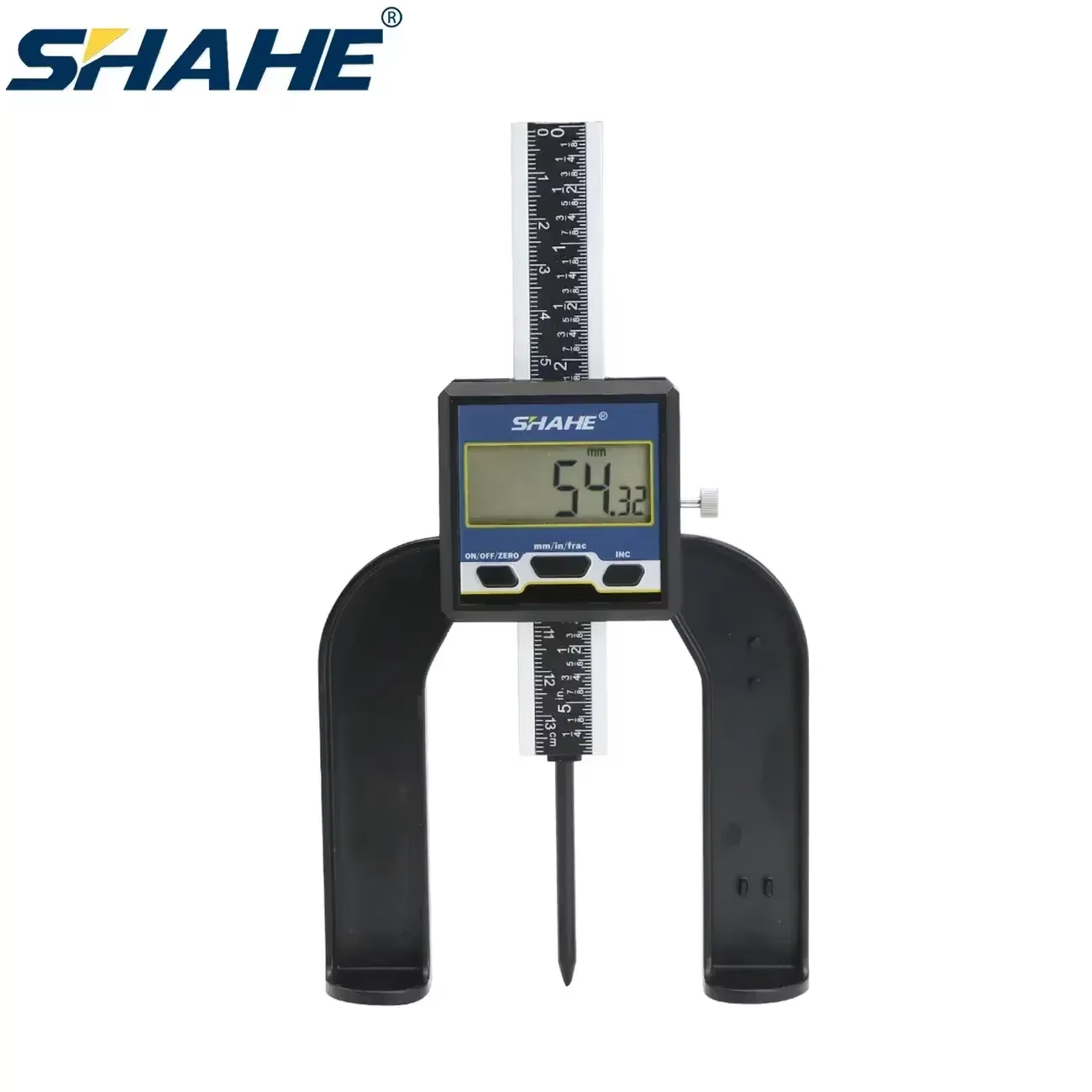 SHAHE Electronic-Jauge de profondeur recommandée, calcul, règle de travail, profondeur magnétique 0-