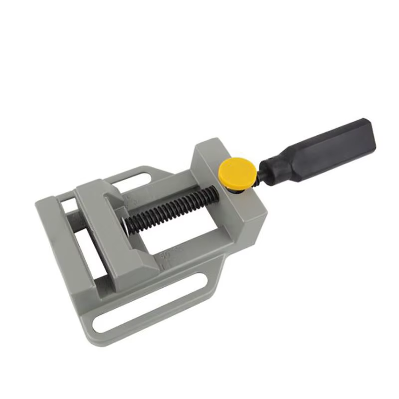 Étau de presse de perceuse, plage de serrage de 0 à 60mm, étau plat de table à dégagement rapide, ét
