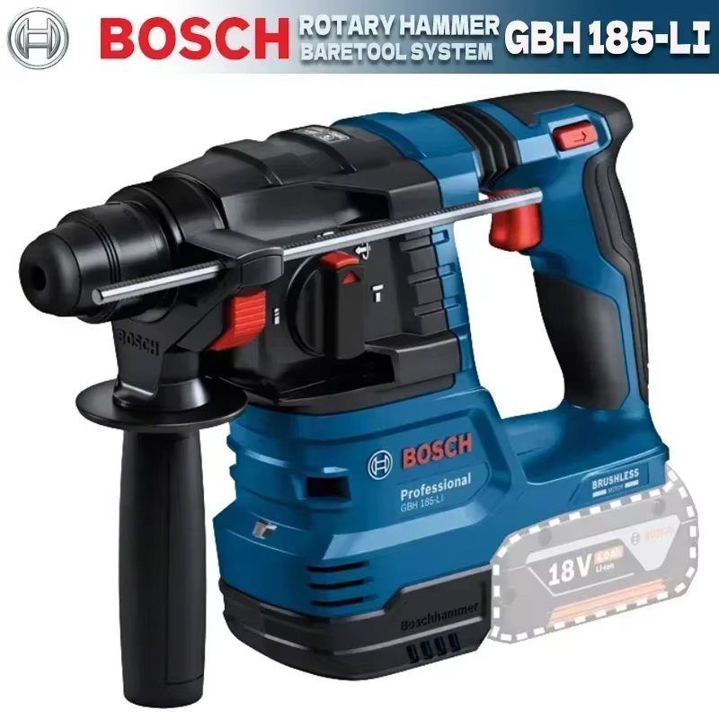 Marteau perforateur sans fil Bosch GBH185-LI Professional : puissance fiable pour le perçage du béto