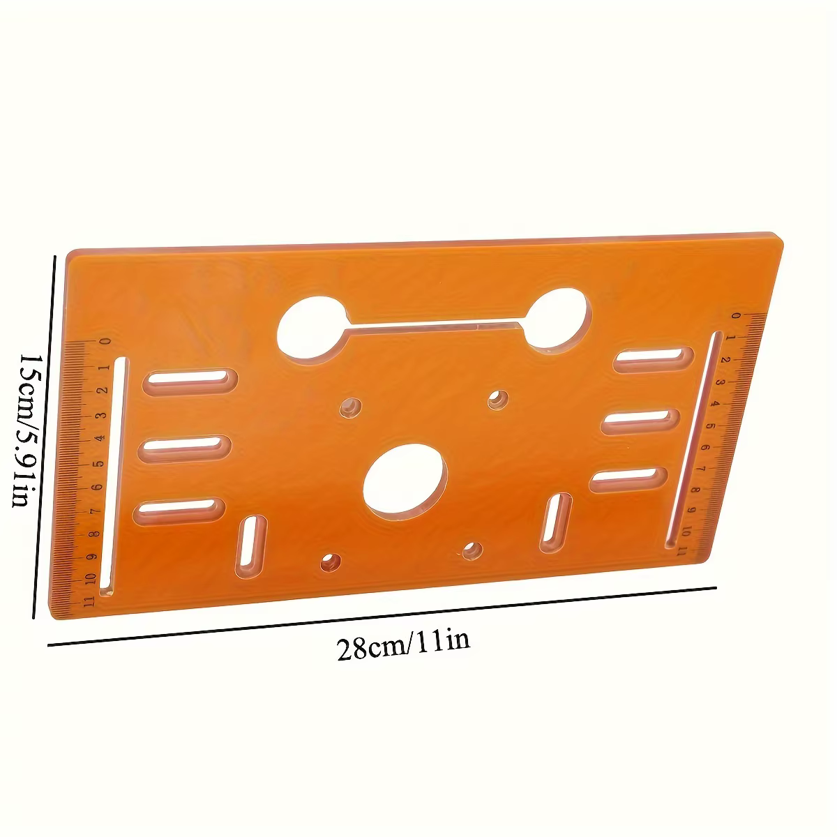 Plaque de Base de scie circulaire, Machine de découpe pour le travail du bois, panneau de positionne