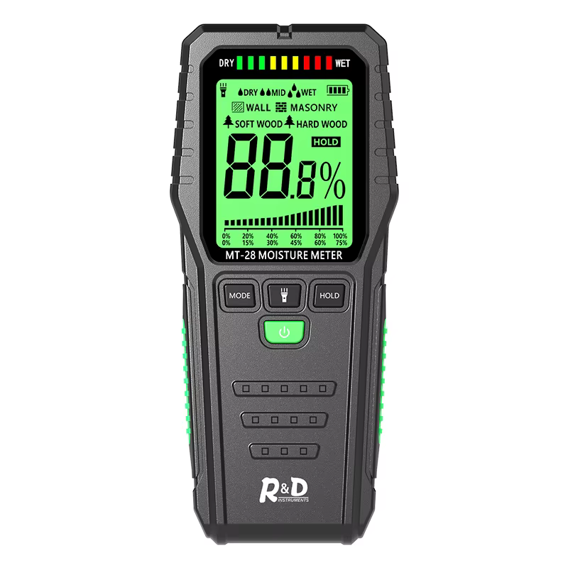 R & D – humidimètre inductif pour bois MT28, testeur électrique numérique, outil de mesure, affichag