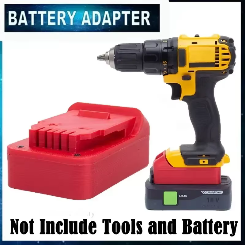 Adaptateur pour batterie au lithium Festool, 18V, conversion en batterie DeWalt 18V, tournevis élect