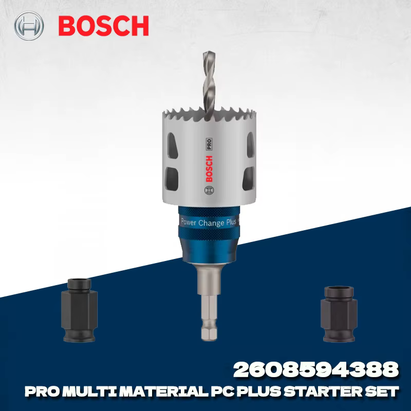 BOSCH PRO Kit de démarrage multi-matériaux PC Plus pour cloisons sèches en bois tendre, accessoire d