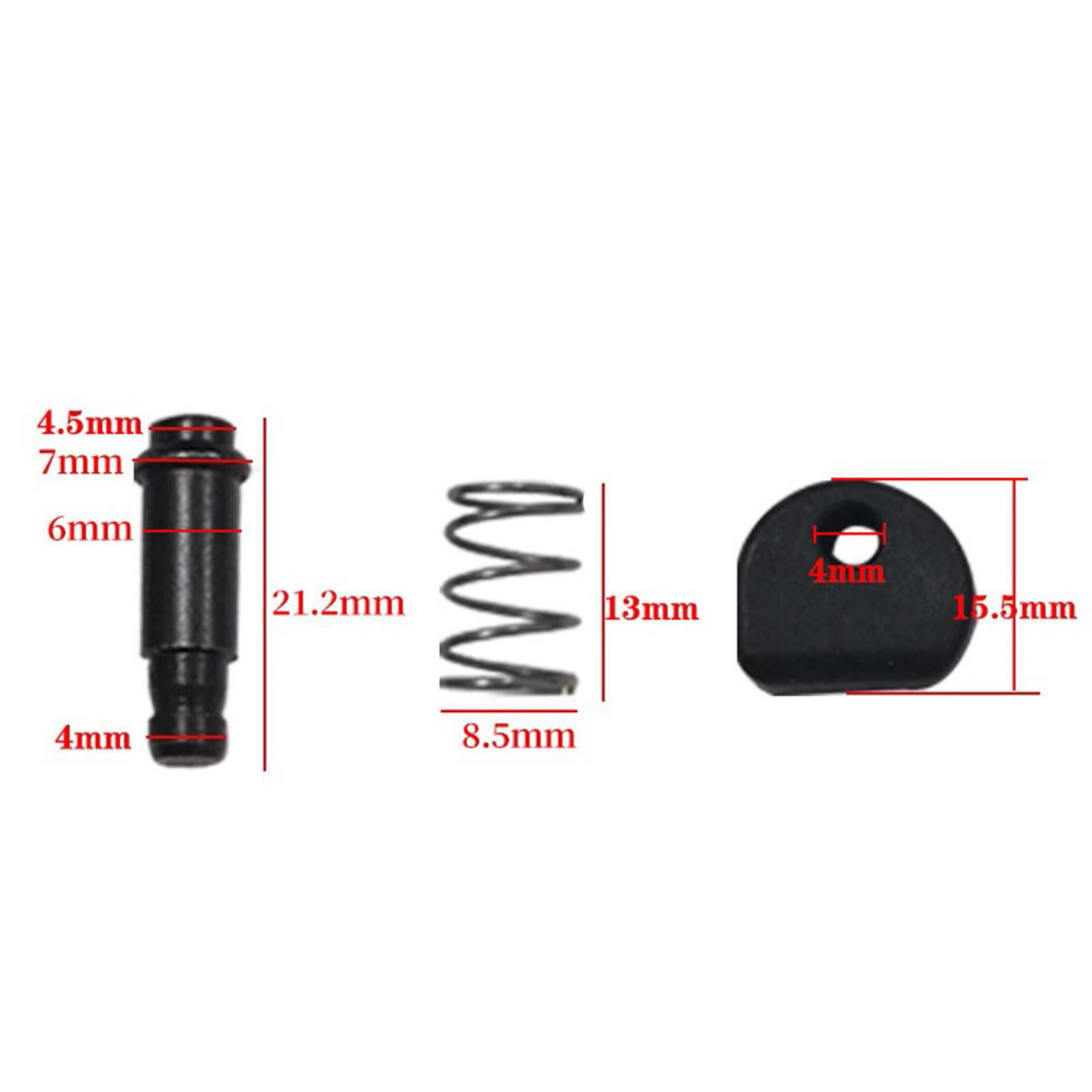 Bouton de verrouillage durable pour meuleuse d'angle, pièces de rechange en métal et plastique pour 