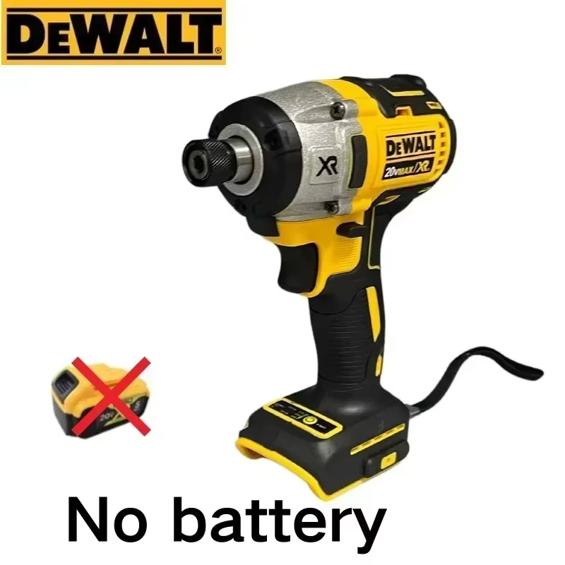 Perceuse à percussion électrique Dewalt DCD887, moteur sans balais, tournevis électrique pour outils