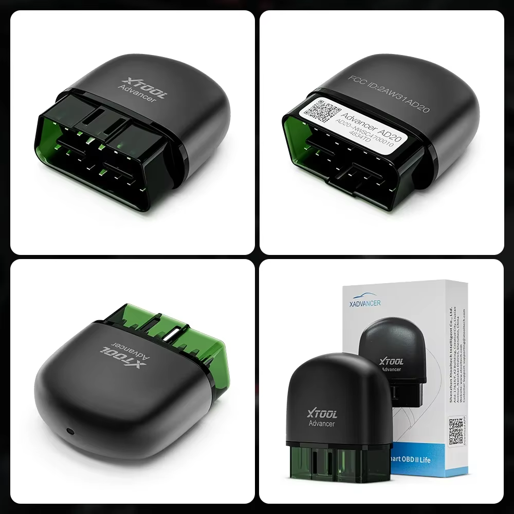 XTOOL Advancer AD20 outils de Diagnostic de moteur de voiture lecteur de Code OBD2 Scanner Android /