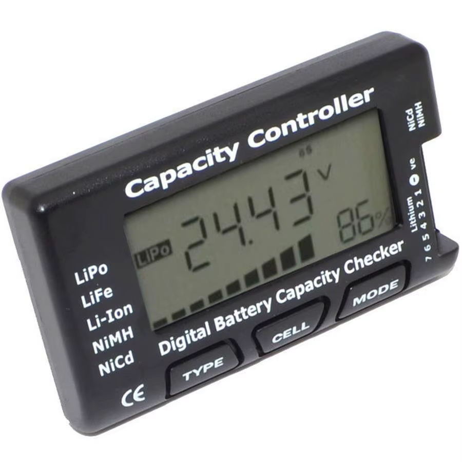 CellMeter-7 détecteur numérique de capacité de batterie LiPo LiFe Li-ion Nicd NiMH détecteur de tens