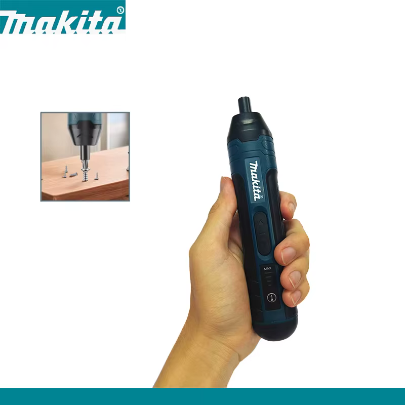 Makita Tournevis électrique sans fil - Perceuse électrique rechargeable 1300 mAh Outil de démontage 