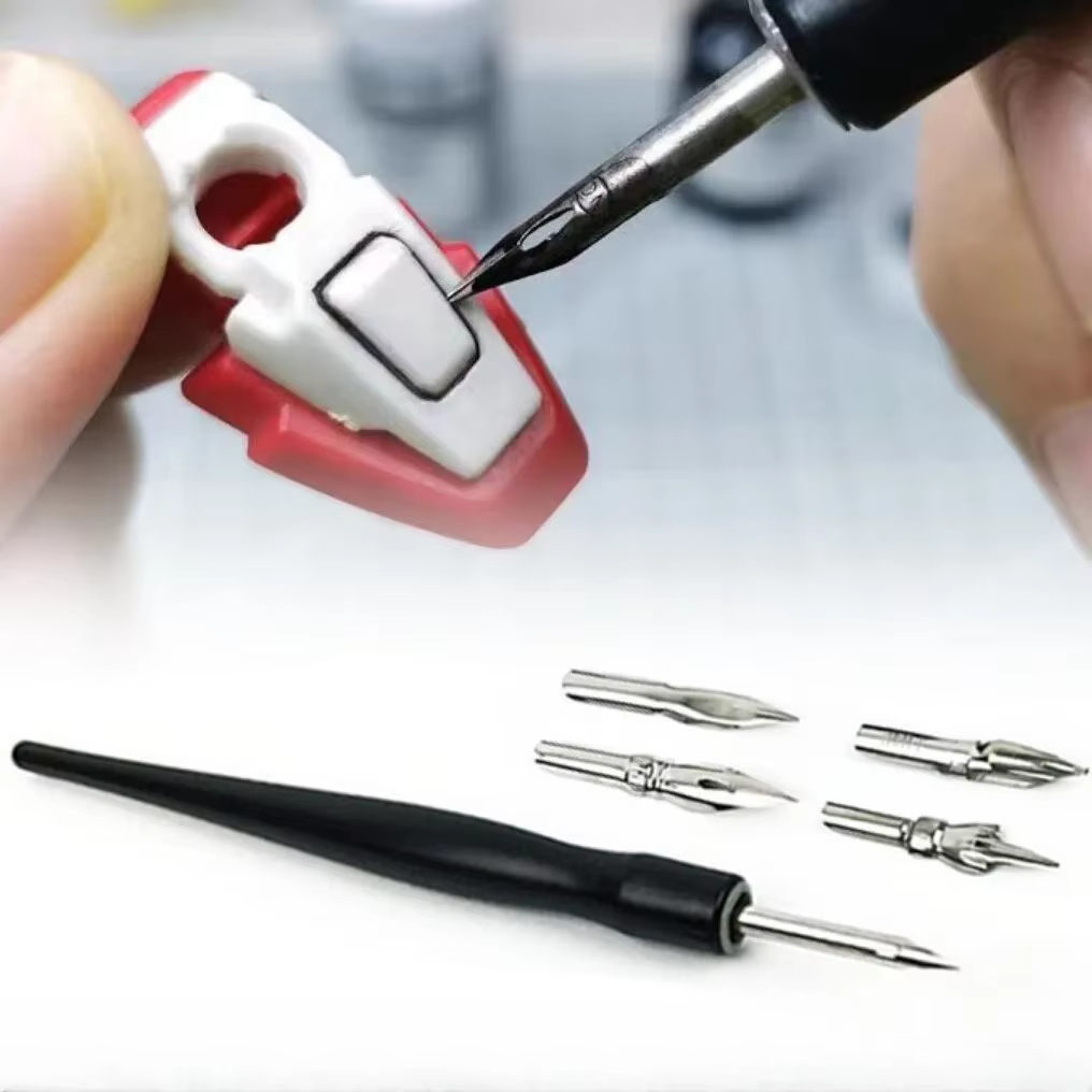 Assemblage de stylo d'accent de ligne de panneau, outil de modèle d'assemblage Gundam, éviter l'infi