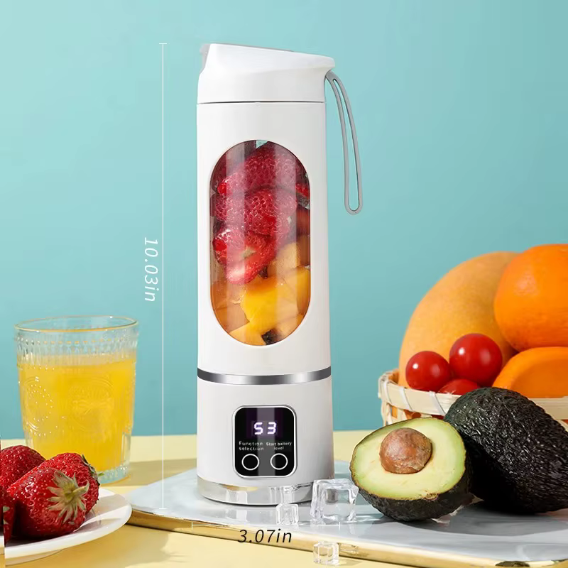 Mini Mélangeur Électrique Portable Ju479, Extracteur de Fruits, Machine à Jus Multifonction, pour Ce