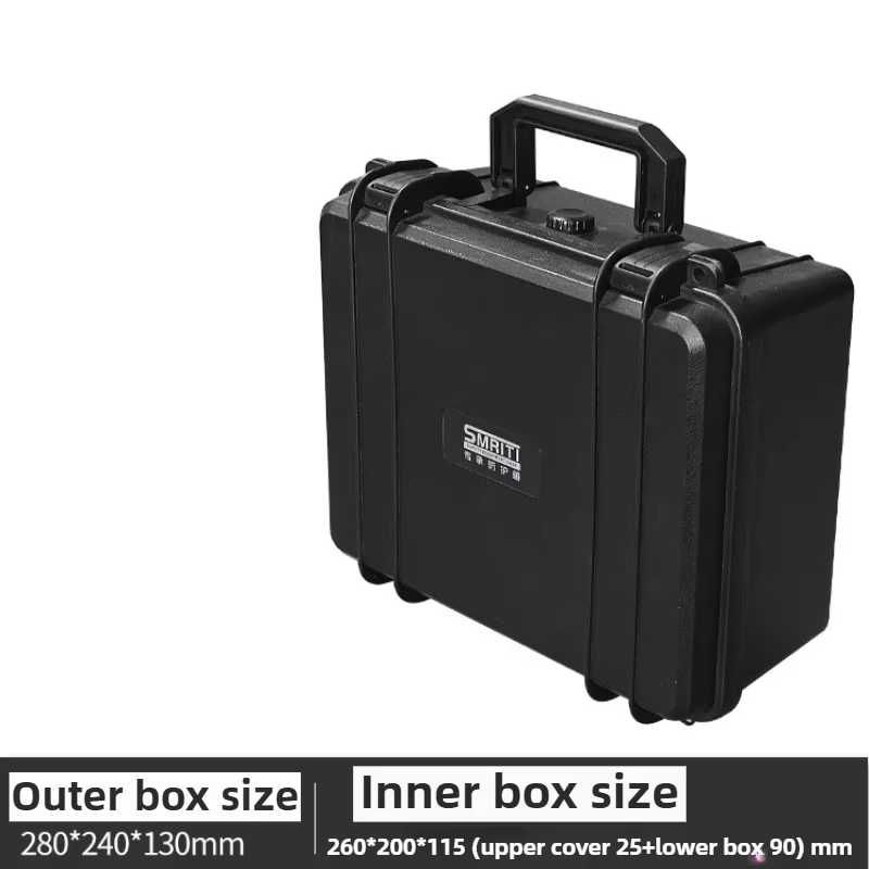 PP Optics-Valise de quincaillerie pour boîte à outils d'atelier, mallette d'emballage pour disque du