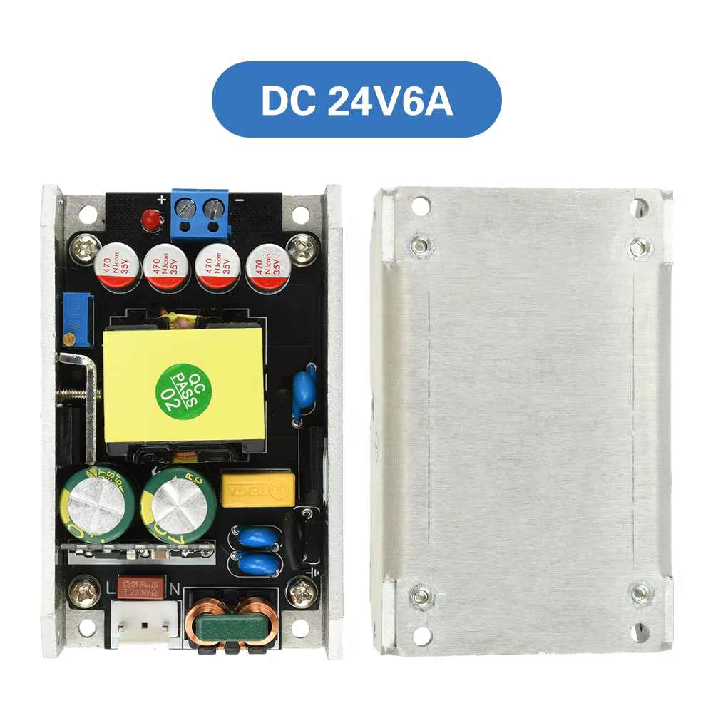 Carte d'alimentation universelle 150W avec GaN AC 170-265V à DC 24V 6A 12V 12A pour éclairage indust