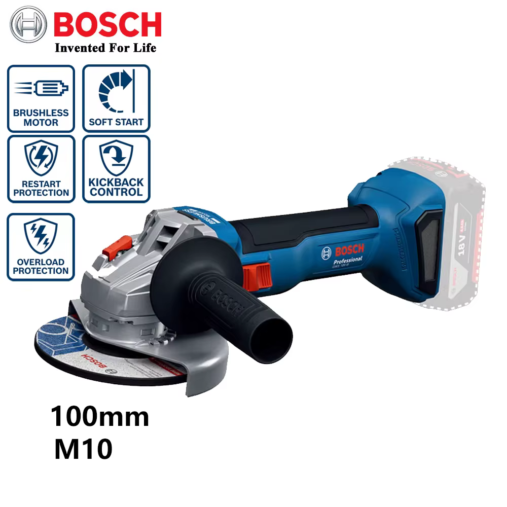 Bosch GWS 18V-8 professionnel 18V meuleuse d'angle sans fil M10 100mm Machine de découpe sans brosse