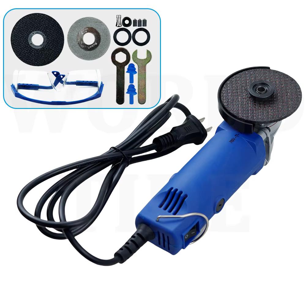Mini Meuleuse d'Angle Électrique de 360W, Machine de Coupe et de Polissage, Multifonction Domestique
