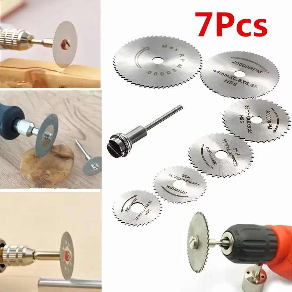 Lame de scie circulaire HSS, outil lointain pour coupe-métal, ensemble d'outils électriques, disques